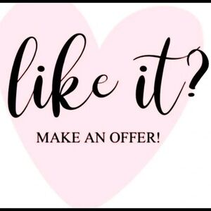 Pink Heart 'Like It? Make An Offer' Graphic Print